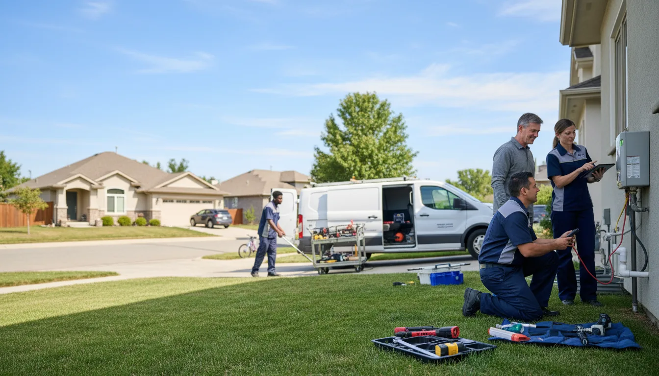 Tankless water heater service in Oakfield, WI